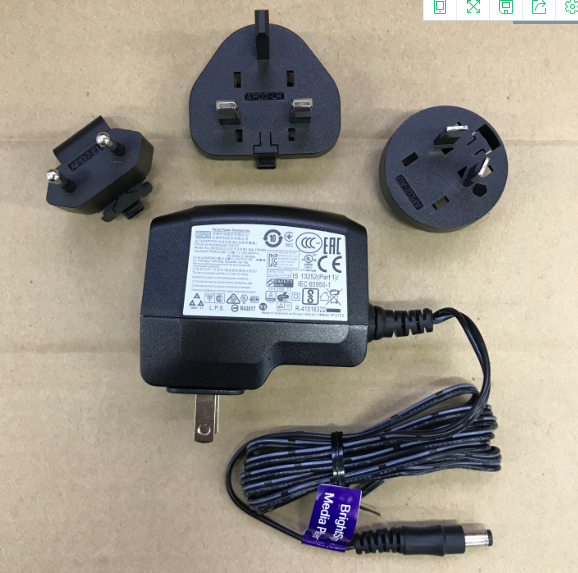 NEW APD / Asian Power Devices WA-15I05R AC Adapter 5V-12V 5V 3.0A, Barrel 5.5/2.5mm, US 2-Pin Plug